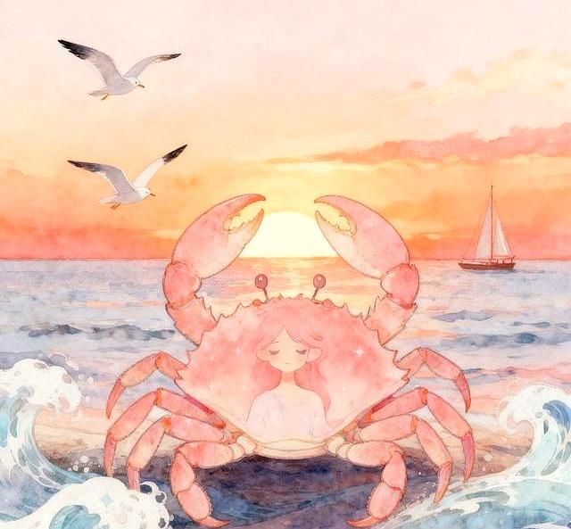 巨蟹座11月下旬情感走势：未被坚定选择的拉扯藏着双向误解的余