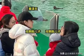 章泽天双胞胎儿子曝光，已移居伦敦生活，网友有钱人都到了国外图片