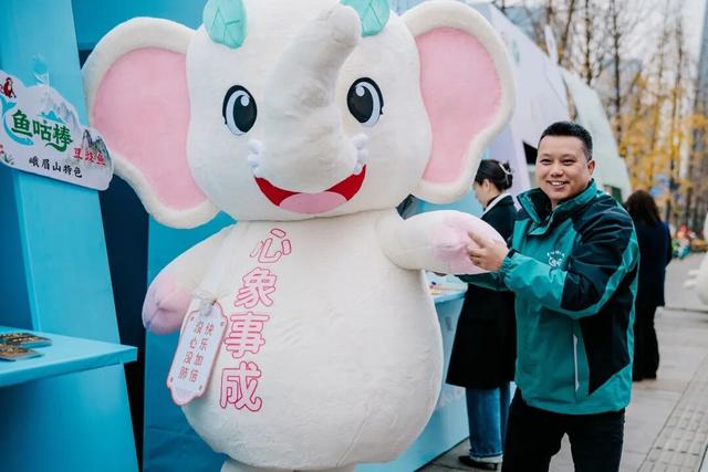 成都的街头，飘来峨眉的雪