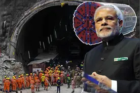 印度打通色拉隧道，贯穿喜马拉雅山，它的盾构机从何而来？图片