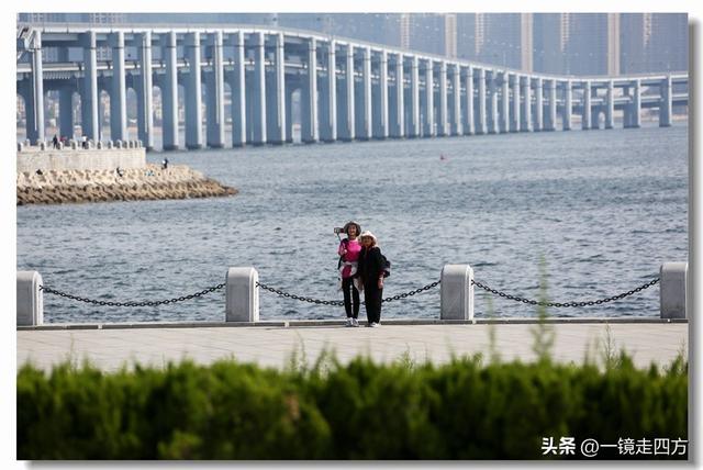 在大连陵水湾打造出的“海纳百川”国际雕塑景观带