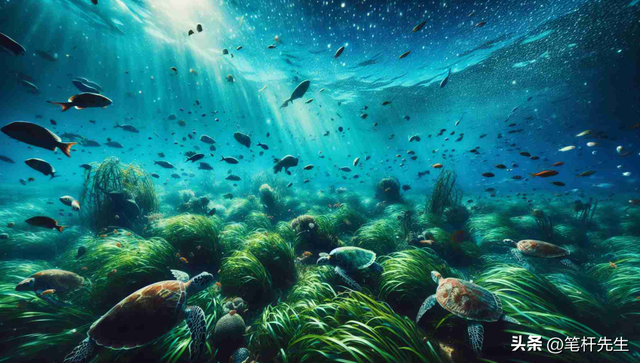 比森林固碳快90倍！这片海底草甸正加速消失