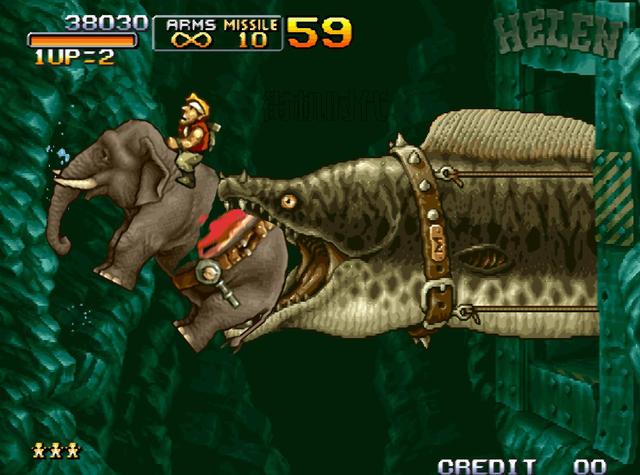 《合金弹头》最狠的攻击手段，BOSS还没站稳都被打报废了