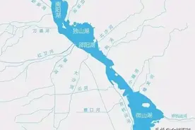 山东的这座湖泊有意思！因黄河改道形成，鲁苏为之争夺一百多年。图片