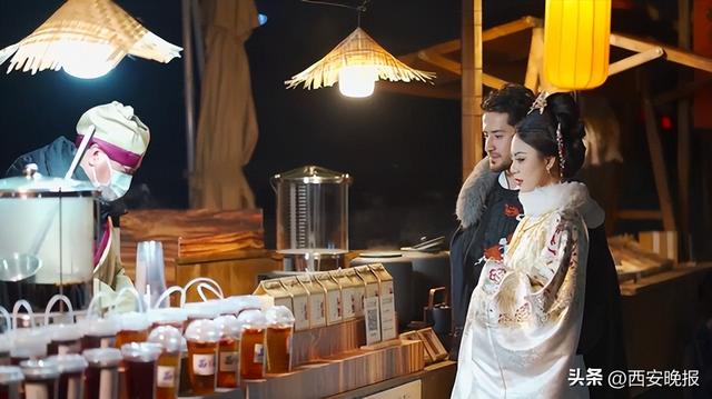 夜幕降临，西安变长安