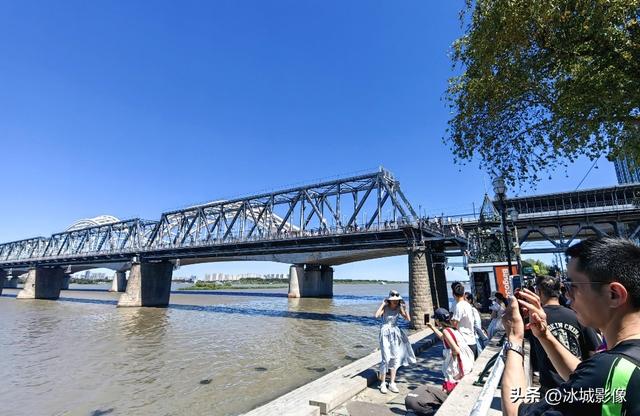 秋高气爽 天空湛蓝 哈尔滨空气优 风光美