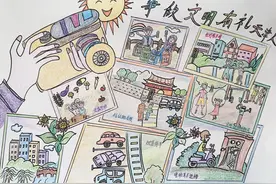 书文明宣言 绘文明底色——红桥区“争做文明有礼天津人”书法绘画作品展（第一期）图片