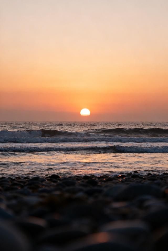 分享图片一日出东方美景，真是太美了！