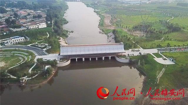 雄安新区为确保顺畅下泄所做的水利工程