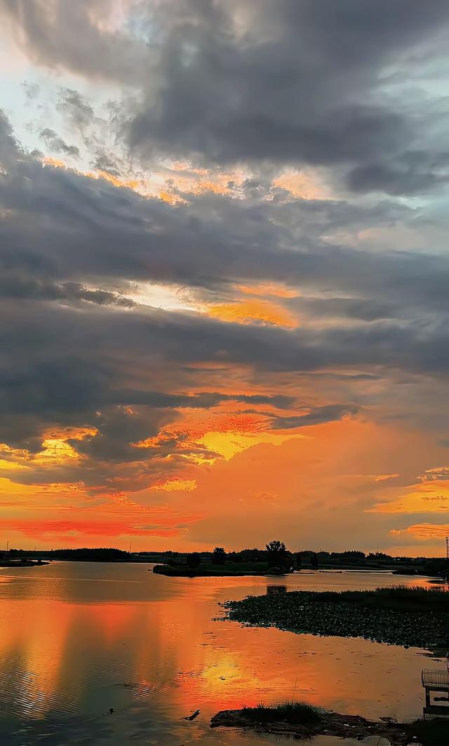 美丽如画，夕阳之约