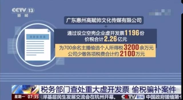 央视通报网红明星偷税漏税，金额惊人，3人被官方点名，彻底凉凉