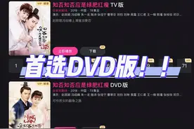 电视剧DVD版和TV版有什么区别？看《知否》就懂了图片