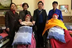98岁台湾老兵寻子70年终相聚，79岁儿子婉拒遗产，遗憾未能尽孝图片