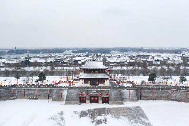 雪后的盐都，每一帧都是壁纸