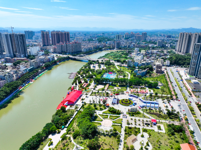 江滨公园，罗定人的松弛地