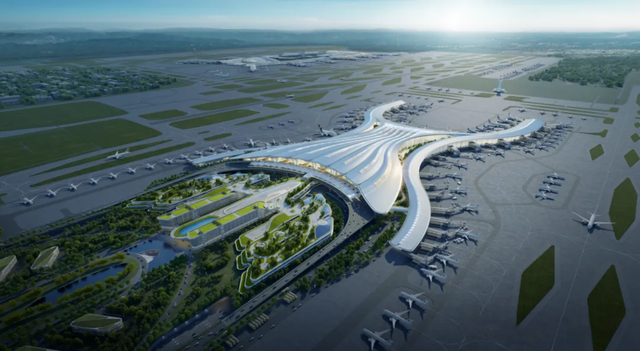 广州白云机场T3亮相，为什么大家都觉得像“甲虫”？