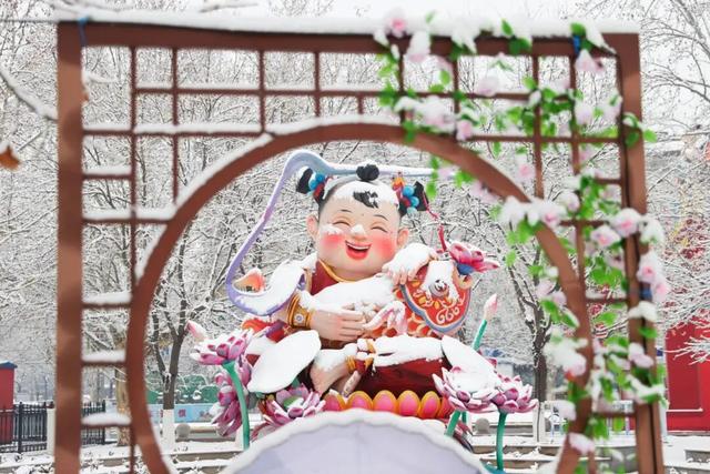 西青雪景限定！古镇换上新装扮～