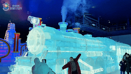哈尔滨冰雪大世界亮相央视2026年元宵晚会 冰雪童话世界邀您共享