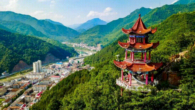 预约一身温暖！佛坪地标集体换上“白色治愈装”！