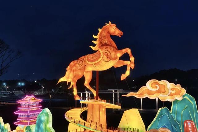 花市灯如昼！福清元宵灯会点亮，美如仙境！