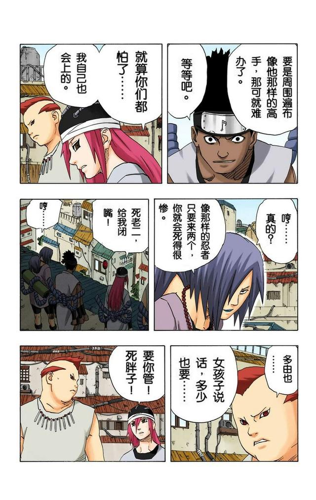 火影忍者彩漫 第二十卷 第五代火影纲手，鸣人佐助天台对决