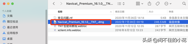 MacBook Pro 安装Navicat Premium 操作步骤