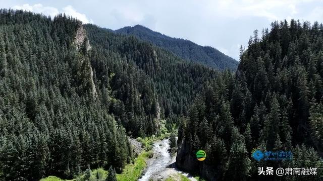肃南：盛夏祁连山风光旖旎