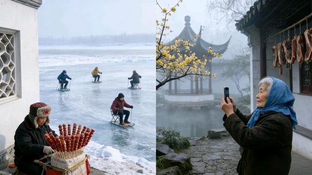 苏州的冬 vs 哈尔滨的冬，东北大叔在江南过冬的真实体感