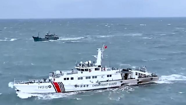 只剩下最后4公里登陆！台海再发生激烈对峙！台当局乱成一锅粥