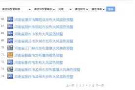 注意！河南局部有冰雹，73条预警生效中，最大风力可达11级以上图片