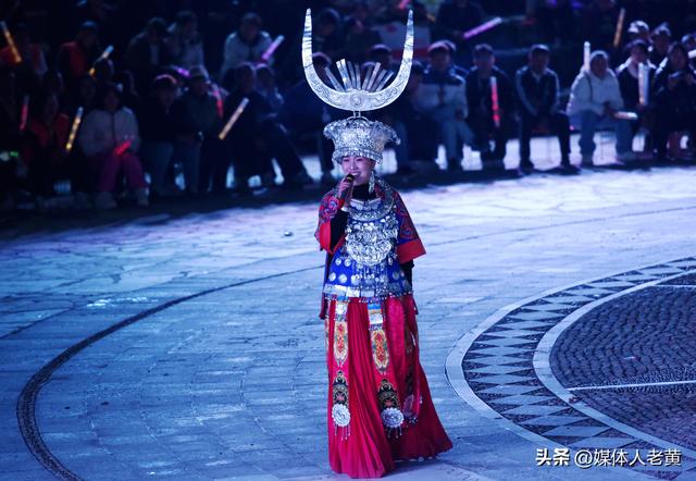 贵州雷山西江镇黄里苗寨万客进寨同庆浓浓苗乡年味