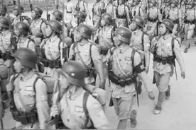 老照片中的国民党德械师，和影视剧中的不太一样图片