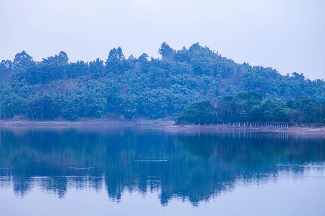 四川隆昌古宇湖，成渝地区距城市最近的湖泊，湖光山色与人文交融