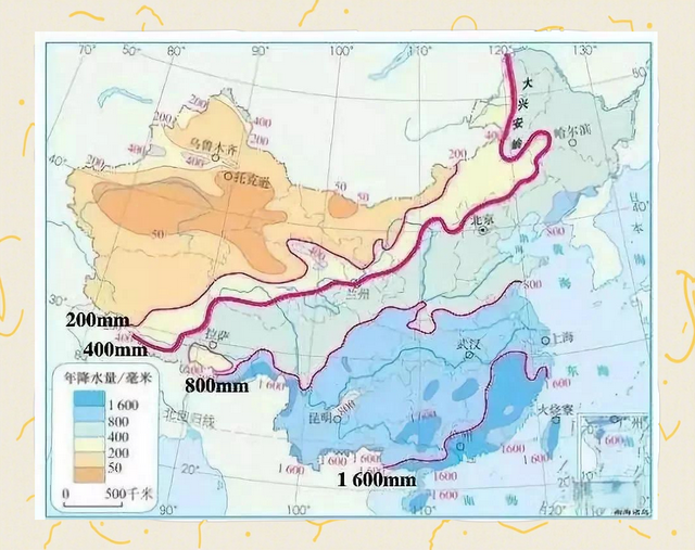 超2500亿元！中国降水线确认北移，南水北调工程白弄了？