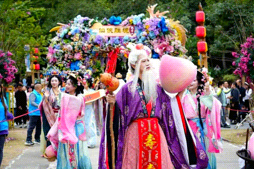 话题播放量达3.4亿次！观音山实力火爆出圈，来了就好，越来越好~