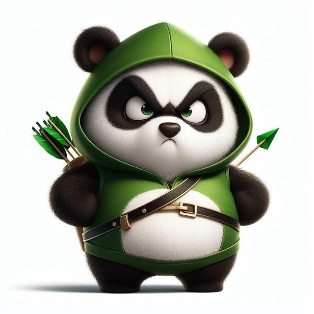 熊猫超级英雄系列头像