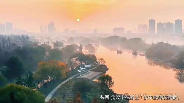 汉中清晨的“流动水墨画”,美成冬日限定仙境!