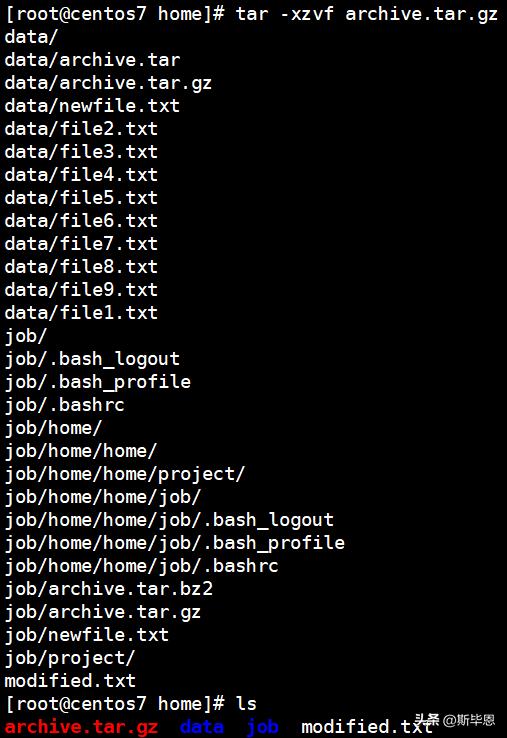 Centos7—tar 软件包参数管理插图17 Centos7—tar 软件包参数管理