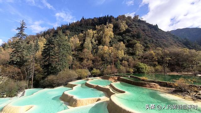 今年的彩林，选择了神仙池（嫩恩桑措）