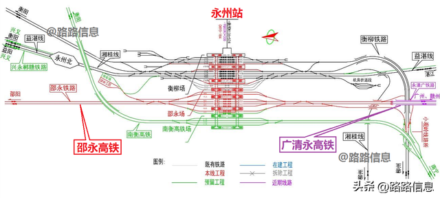广清永高铁的通达性布局：“北弱南强”