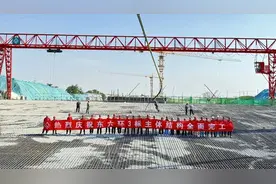 北清路快速化改造工程已完成总体进度67.2%图片
