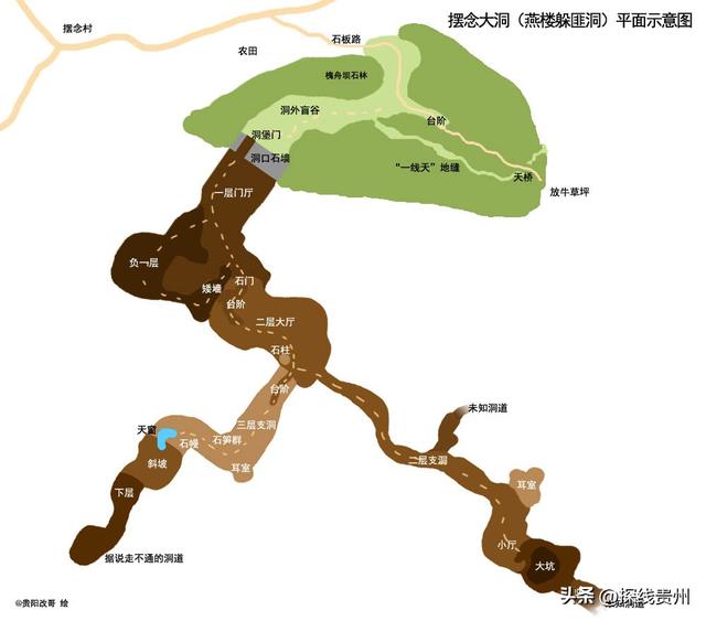 环城贵阳花溪苗王坡越野大环线之青岩段达夯翁拢“冈仁波齐”风景