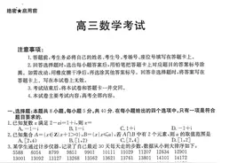 湖南省部分学校2024届高三5月金太阳联考数学试题及答案图片