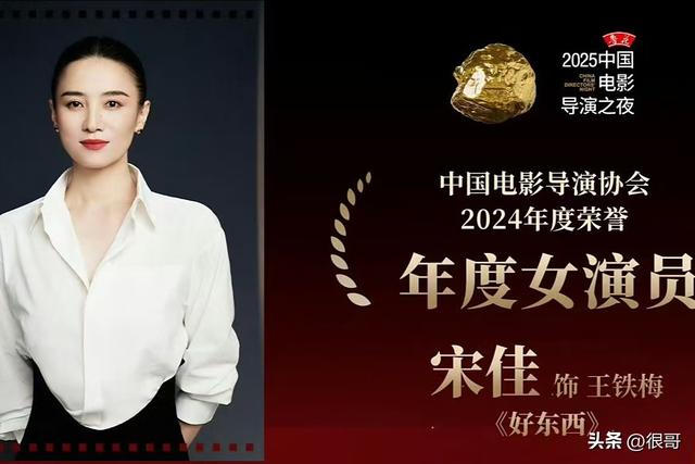 宋佳咏梅导协年度女演员