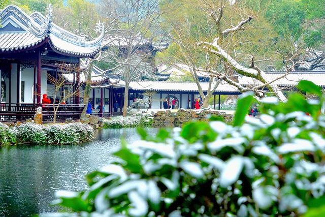 2026初雪 | 惠山古镇成了水墨画