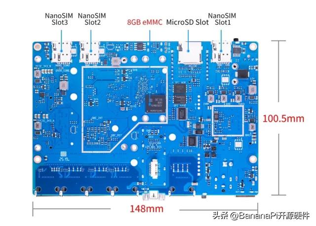 Banana Pi BPI-R4 Lite – 联发科 Filogic 850 2.5GbE 路由器， WiFi 7 和 5G