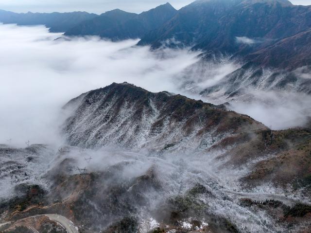 赏•美景 | 全州：天湖景区现雪后云海景观
