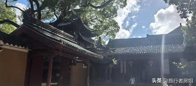普陀山西天景区到普济寺与百步沙
