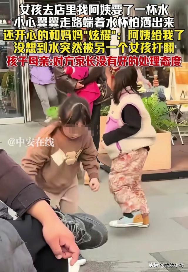 小女孩打翻水杯后续：警方介入，涉事母女道歉，女孩状态让人担忧