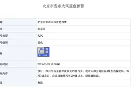 大风+降温，最低温0℃！网友：前半周春夏，后半周秋冬 北京周末天气预报图片